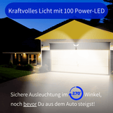 LUCE100 - Solar-Power mit intelligentem Bewegungsmelder