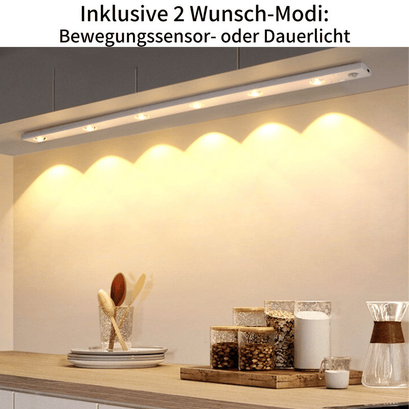 Angelo - Edle Design LED-Lichtleiste mit Bewegungssensor – SchöneWelt24
